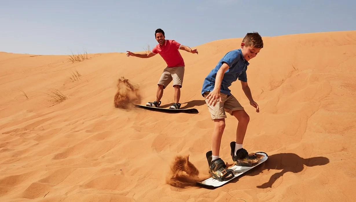 Sand dunes and adventure tours around Taghazout Morocco